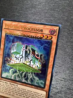 YuGiOh! Psychic Processor PHNI - Error Misprint Double Name 1st Ed Near Mint - Image 5
