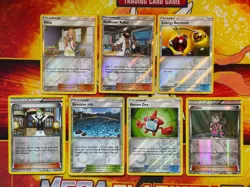 Pokemon TCG Sun & Moon / Generations Reverse Holo Trainer Lot (7) NM/VLP - Image 1