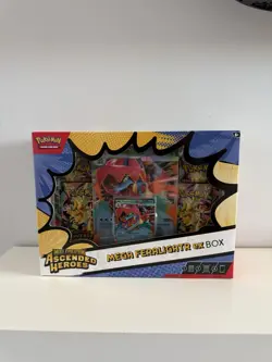 Pokemon Mega Evolution Ascended Heroes Mega Feraligatr EX Box Sealed - Image 1