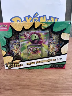 Pokemon TCG Ascended Heroes Mega Feraligatr Meganium Emboar EX Box Bundle sealed - Image 3