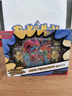 Pokemon TCG Ascended Heroes Mega Feraligatr Meganium Emboar EX Box Bundle sealed - Image 4
