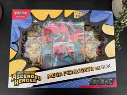 Pokemon Mega Evolution Ascended Heroes Mega Feraligatr ex Box - Image 1
