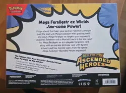 Pokemon TCG: Mega Evolution Ascended Heroes - Mega Feraligatr ex Box - Image 2