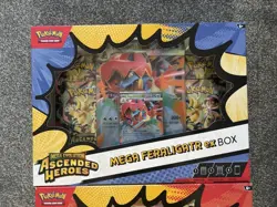 Pokemon TCG: Ascended Heroes Mega Feraligatr , Meganium , Emboar Ex Box. Sealed - Image 4