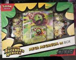 Pokemon TCG - Ascended Heroes Mega Feraligatr, Meganium, Emboar ex box sealed - Image 4