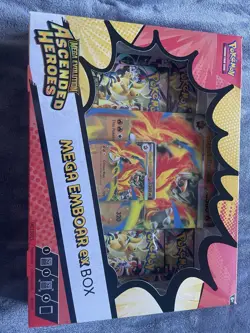 Pokemon TCG Ascended Heroes Mega Feraligatr Meganium Emboar EX Box Bundle Sealed - Image 4