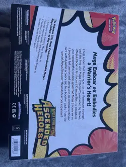 Pokemon TCG Ascended Heroes Mega Feraligatr Meganium Emboar EX Box Bundle Sealed - Image 5