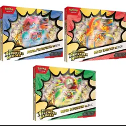 Pokemon TCG - Ascended Heroes Mega Feraligatr, Meganium, Emboar ex box sealed - Image 1