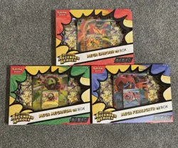 Pokemon TCG - Ascended Heroes Mega Feraligatr, Meganium, Emboar ex box sealed - Image 1