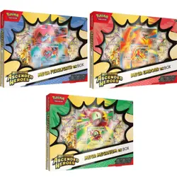 Pokemon TCG - Ascended Heroes Mega Feraligatr, Meganium, Emboar ex box sealed - Image 1