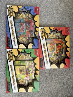 Pokemon TCG - Ascended Heroes Mega Feraligatr, Meganium, Emboar ex box sealed - Image 1
