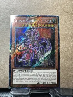 Yugioh! Ultimate Conductor Tyranno - RA04-EN287 - Platinum Secret Rare - 1st Edi - Image 1