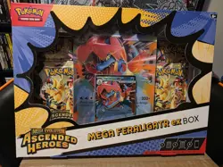 Pokemon TCG: Mega Evolution Ascended Heroes - Mega Feraligatr ex Box ⭐🔥 - Image 1