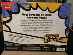 Pokemon TCG: Mega Evolution Ascended Heroes - Mega Feraligatr ex Box ⭐🔥 - Image 3