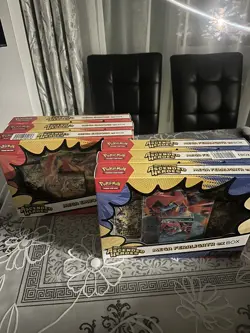 Pokemon TCG: Ascended Heroes Mega Feraligatr & Emboar Ex Box | New & Sealed✅ - Image 2
