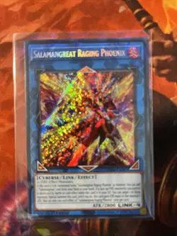 Salamangreat Raging Phoenix - RA04-EN083 - Secret Rare - 1st Edition Yugioh - Image 1