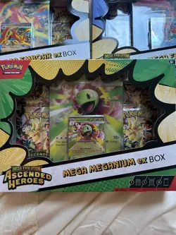 Pokemon Ascended Heroes - 3 x Ex Box Sealed - Mega Feraligatr, Meganium, Emboar - Image 3