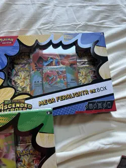 Pokemon Ascended Heroes - 3 x Ex Box Sealed - Mega Feraligatr, Meganium, Emboar - Image 4