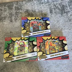 Pokemon Ascended Heroes - 3 x Ex Box Sealed - Mega Feraligatr, Meganium, Emboar - Image 1