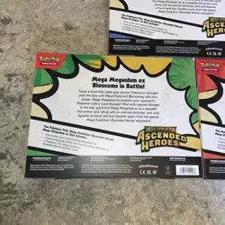 Pokemon Ascended Heroes - 3 x Ex Box Sealed - Mega Feraligatr, Meganium, Emboar - Image 5