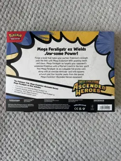 Pokemon TCG: Ascended Heroes Mega Feraligatr ex Box | New & Sealed FAST 🚚💨✅ - Image 2
