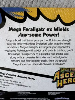 Pokemon TCG: Ascended Heroes Mega Feraligatr ex Box | New & Sealed FAST 🚚💨✅ - Image 4