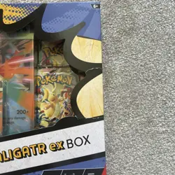 Pokemon TCG: Mega Evolution Ascended Heroes - Mega Feraligatr ex Box In Hand UK - Image 3