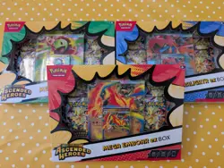 Pokemon Ascended Heroes - 3 x Ex Box Sealed - Mega Feraligatr, Meganium, Emboar - Image 1