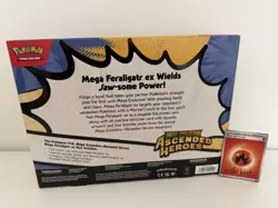 Pokemon TCG: Mega Evolution Ascended Heroes - Mega Feraligatr ex Box - Image 2