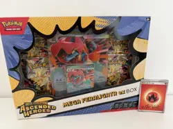 Pokemon TCG: Mega Evolution Ascended Heroes - Mega Feraligatr ex Box - IN HAND - Image 1