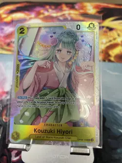 One Piece CCG Kouzuki Hiyori OP06-106 SR Wings of the Captain - Image 3