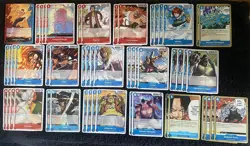 ONE PIECE TCG – Red/Blue Portgas D. Ace Deck – 51 Card Ready to Play – EN - Image 1