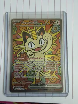 Meowth ex 121/088 Perfect Order Special Illustration Rare 2026 Near Mint [2] - Image 2