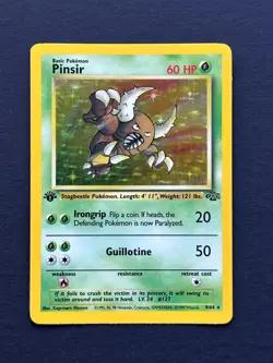 Pinsir Holo 1st Edition [PL] Rare Jungle Set - 9/64 Pokemon Card [1999] - Image 1