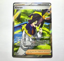 Kieran • 206/167 • Ultra Rare • Twilight Masquerade • NM/M • Pokemon Card TCG - Image 1