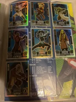 Star Wars Topps Force Attax Series 2 Binder With 227 Cards And Limited Edition - Image 4