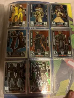 Star Wars Topps Force Attax Series 2 Binder With 227 Cards And Limited Edition - Image 5