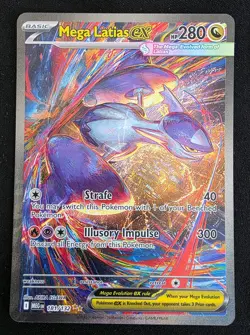 Mega Latias EX 181/132 - Mega Evolution - SIR - Pokemon psa grade worthy mint - Image 1