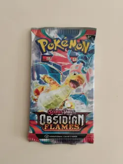 Pokemon Scarlet & Violet Obsidian Flames Booster Pack - Image 1