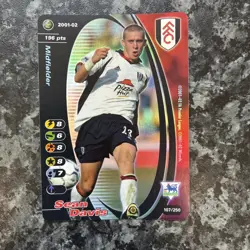 2001-02 Wizards of the Coast Football Champions Premier League Sean Davis - Image 1