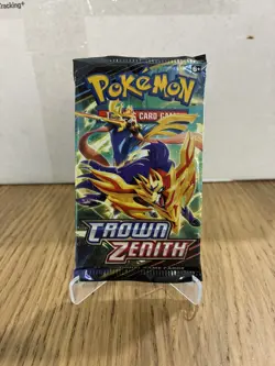 Pokemon Crown Zenith Sealed Booster Pack x1 Sword & Shield Pokemon TCG - Image 1