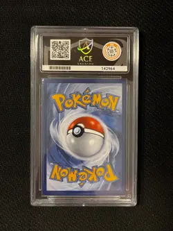 ACE 10 Pikachu Grey Felt Hat 085 - Pokemon Van Gogh promo Perfect Sub-Grades - Image 2