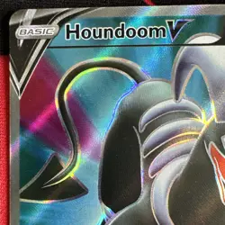 Pokemon TCG - Houndoom V - Full Art - Darkness Ablaze - Card - 178/189 - Image 2