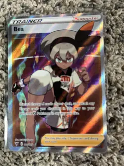 Bea 180/185 Full Art Trainer Vivid Voltage Pokemon Card NM - Image 1