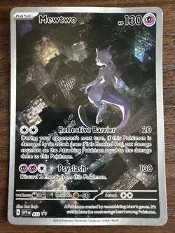 Mewtwo 052 SV: Scarlet & Violet Promo Card Holo - Image 1