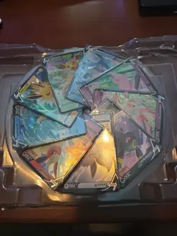 Eevee Evolutions V Promo Complete SWSH 9 Card Set Eeveelutions Pokemon TCG NM - Image 2