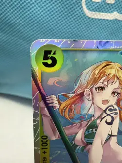 One Piece CCG EB03-053 Heroines Edition Nami SR Super Rare Foil Card English NM - Image 3