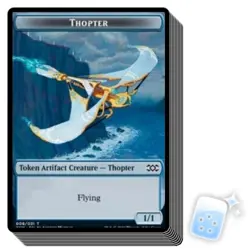 10 pcs THOPTER TOKEN (08/31) Double Masters Magic MTG MINT CARD - Image 1