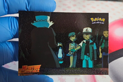 Pokemon Topps Movie card HOLO /Black label/ no.19 "The Stairwell" - Image 1