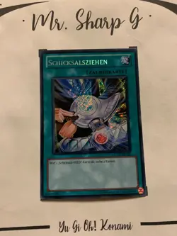 SCHICKSALSZIEHEN - LCGX-DE145 DEUTSCH Yu Gi Oh! CARD SECRET RARE PRISMATIC SW - Image 2
